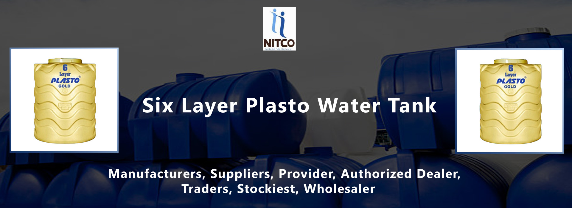 six layer plasto water tank suppliers